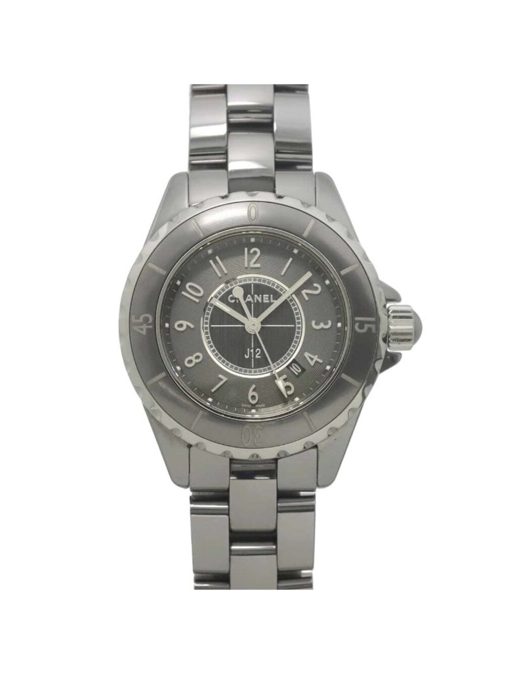 Chanel Chromatic 33 Watch Gray Ceramic Quartz